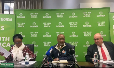 ActionSA Member of Parliament Dr Kgosi Letlape MP speaks on the dire state of service delivery in our country